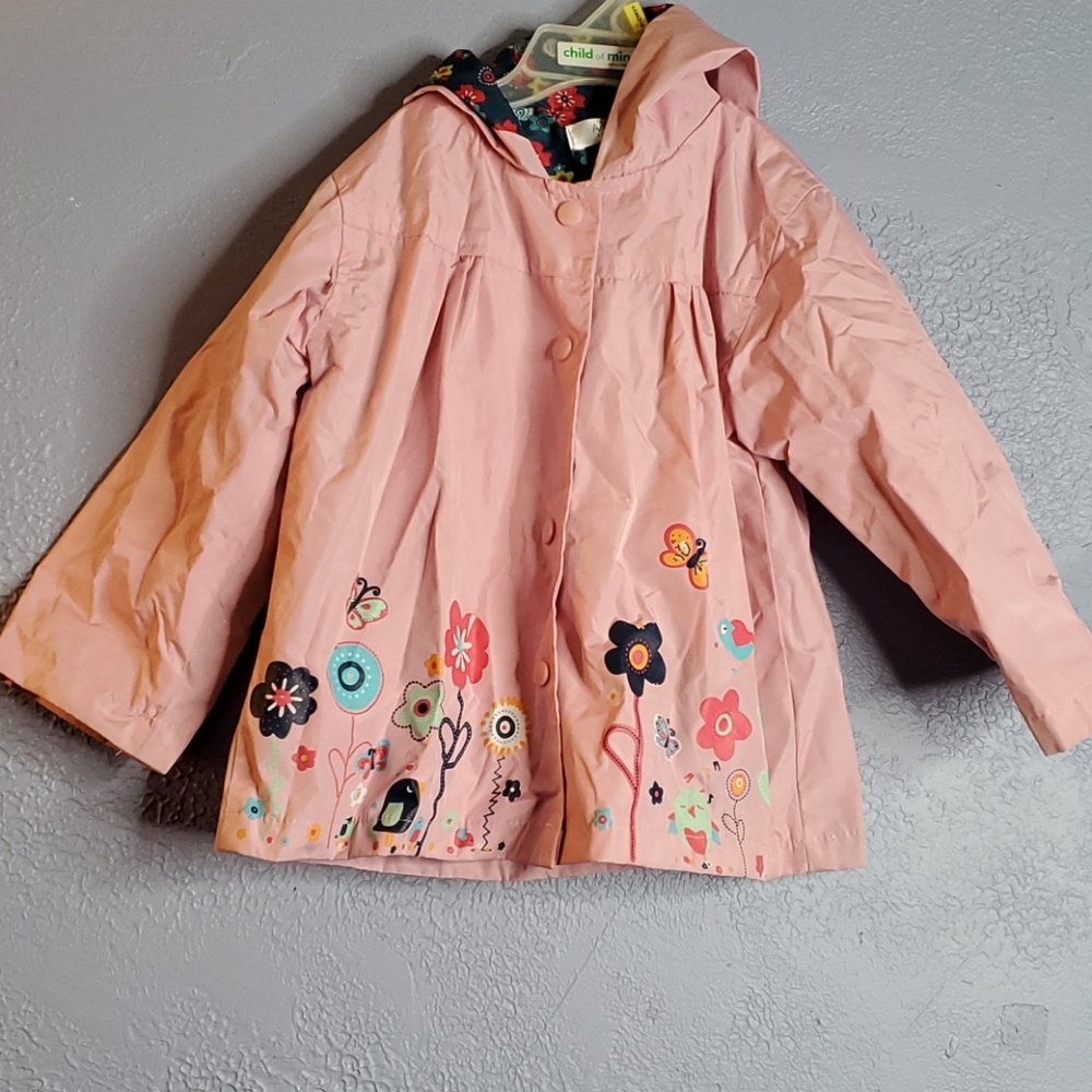 4t rain jacket girls